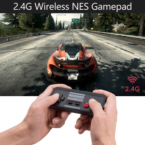 2pcs 2.4GHz sạc không dây USB từ xa NES Mô phỏng trò chơi pad điều khiển cho Windows XP 7 8 11 & Mac NES trò chơi - Product Image 2