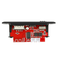 Papan Dekoder MP3 Amplifier Pemutar Musik Digital DC 5V 6W 2*3W Modul USB 5.0 Radio FM AUX Handsfree Perekam Suara