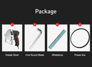 Cuchillo Eléctrico Comercial Portátil para Cortar Kebab, Cuchillo Eléctrico para Shawarma, en Oferta - Product Image 5