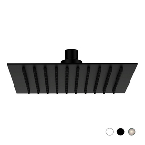 Pommeau de douche Slim Quadro Noir Mat 30 x 30 cm - Product Image 1