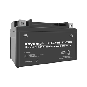 Koyama-Batería <span class=keywords><strong>de</strong></span> arranque para patinete, 12V7AH, batería <span class=keywords><strong>de</strong></span> motocicleta AGM libre <span class=keywords><strong>de</strong></span> mantenimiento, para bicicleta ATV - Product Image 2