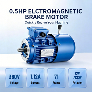 Motor Asíncrono Trifásico de Alta Eficiencia Serie Yej2 380V Bajo Ruido IP54/IP55 Bobinado 100% Cobre Aluminio - Product Image 1