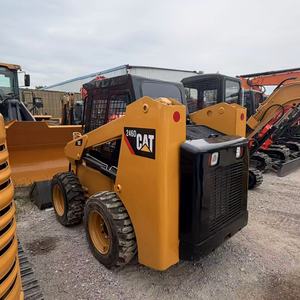 รถตักล้อยางมือสอง Caterpillar 246D ระบบไฮดรอลิก XPS ไหลสูง ได้รับการรับรองมาตรฐาน CE เครื่องจักรก่อสร้าง เครื่องยนต์ ลูกปืน - Product Image 1