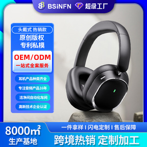 Auriculares Inalámbricos BsiNFn Bluetooth 6.0 con Cancelación de Ruido ANC, Batería de Larga Duración, Control Táctil, Uso en Exteriores - Product Image 5