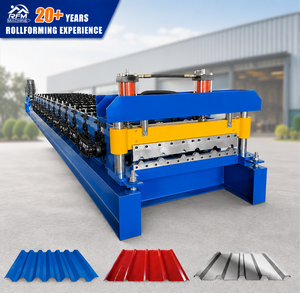 Máquina de Conformado en Frío para la Fabricación de Tejas Metálicas Trapezoidales IBR de Una Sola Capa, Directo de Fábrica - Product Image 1