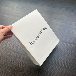 ถุงซองกระดาษคราฟท์สีขาวพิมพ์โลโก้ตามสั่ง ถุงของขวัญ ถุงพิมพ์ลายสำหรับจัดส่ง ถุงขายปลีกสำหรับธุรกิจขนาดเล็ก - Product Image 2