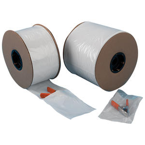 Bolsas de <span class=keywords><strong>correo</strong></span> de rollo continuo transparente Unilateral Punto de apertura previa Break Baler Bolsa de embalaje plana - Product Image 3