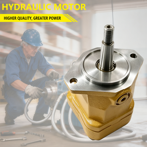 Motor de Ventilador Hidráulico Universal Oilmax OM-A10FM47 con Brida Triangular Estándar Sin Modificación de Tuberías para Maquinaria de Construcción - Product Image 3