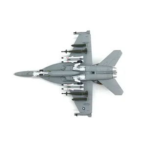 Avion <span class=keywords><strong>de</strong></span> chasse F-18B à l'échelle 1/100, avion <span class=keywords><strong>de</strong></span> <span class=keywords><strong>guerre</strong></span> <span class=keywords><strong>de</strong></span> la <span class=keywords><strong>marine</strong></span> américaine, pour collection - Product Image 2