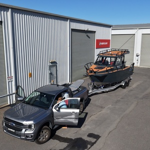 Bateau de pêche sportif à coque en V profond, en aluminium, personnalisé en usine, Seaking Hunter 720, bateau de croisière en mer, hors-bord, offshore - Product Image 2