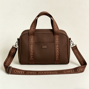 Bolso de Mano de Diseño para Mujer, de Lujo, para Viaje, Deportivo, de Neopreno, para Tenis, Gimnasio, Portátil, con Cadenas, Gran Capacidad, con Cierre - Product Image 1