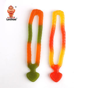 OEM Halal Pulsera Collar Forma Dulce Gummy Mix Fruits Collar Personalizado Gummy Candy - Product Image 6