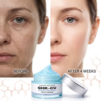 Crème pour le visage au peptide de cuivre GHK-Cu |   Hydratant pour la peau à base d'herbes naturelles