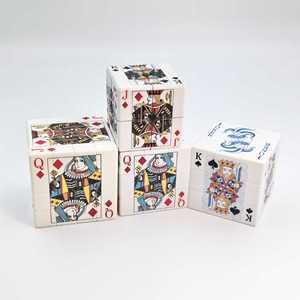 Cubos de <span class=keywords><strong>Rubik</strong></span> Personalizados con Diseño de Cartas de Póker Impresas con UV, Tamaños 2x2, 3x3, 4x4; Venta al <span class=keywords><strong>Por</strong></span> <span class=keywords><strong>Mayor</strong></span>, Envío Directo - Product Image 1
