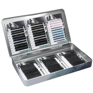 Zarif çin manyetik kirpik % saklama kutusu güvenli ve şık makyaj aracı - Product Image 6