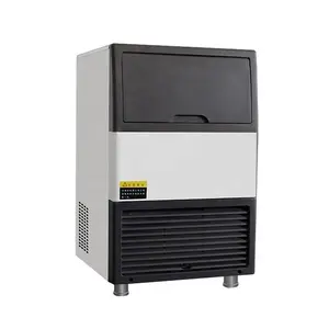 Küp buz makinesi 30KG çakıl buz yapım makinesi Bar restoran kullanımı tezgah buz yapım makinesi özelleştirilebilir toptan satış