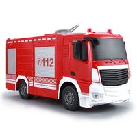 Camion de pompiers télécommandé DOUBLE Eagle E572-003 RC 2,4 GHz à l'échelle 1/26 avec pulvérisateur pour enfants