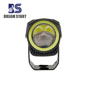 Projecteur LED Moto 25W 12V-80V en Aluminium, Feu Stop, Feu de Croisement Jaune, Feu de Position Blanc, Étanche, Phare Antibrouillard - Product Image 1
