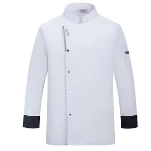 <span class=keywords><strong>Hotel</strong></span> Chef uniformes <span class=keywords><strong>de</strong></span> manga larga <span class=keywords><strong>Hotel</strong></span> Catering <span class=keywords><strong>ropa</strong></span> hornear restaurante occidental transpirable cocina Chef uniforme - Product Image 5