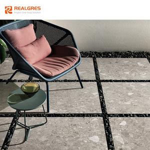 Mattonelle di porcellana per esterni Realgres 2cm di spessore per esterni con angolo di Patio intarsiato di ghiaia R11 antiscivolo resistente all'usura <span class=keywords><strong>piastrelle</strong></span> di porcellana per esterni - Product Image 1