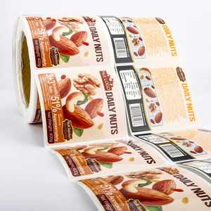 Etiqueta para Frutos Secos Nut LOGO Daily Nuts, 400g, Rectangular, de Vinilo, Impermeable, Resistente al Calor, Ecológica, Reutilizable, Autoadhesiva, para Envasado de Alimentos - Product Image 2
