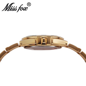 Elegante Reloj de Hombre Clásico con Incrustaciones de Diamantes, de Acero Inoxidable, Resistente al Agua y con Movimiento de Cuarzo - Product Image 6