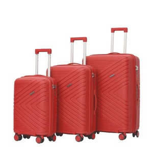 Valise à roulettes extensible 3 pièces avec serrure à combinaison, coque rigide en PP, légère, antivol, résistante à l'eau, unisexe - Product Image 4