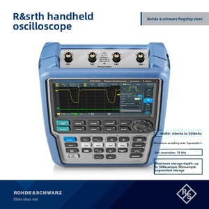Osciloscopio Digital Portátil Rohde & Schwarz RTH1004, 4 Canales, Resolución de 10 Bits, Ancho de Banda de 500M, Frecuencia de Muestreo de 5G, Industrial - Product Image 1