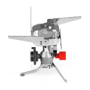 KingGear-Mini estufa de <span class=keywords><strong>Gas</strong></span> portátil para exteriores, estufa plegable para acampar, aplicable a tanque de <span class=keywords><strong>Gas</strong></span> largo - Product Image 1