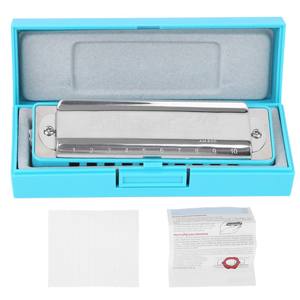 <span class=keywords><strong>Blues</strong></span> <span class=keywords><strong>Harmonica</strong></span> 10 Trous Mouthorgan <span class=keywords><strong>a</strong></span> Key Résine ABS Instrument à Vent Professionnel Débutant Blanc - Product Image 3