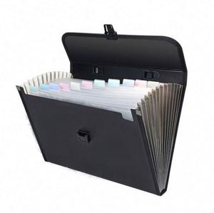 Carpeta de Archivos Expandible con 13 Bolsillos, Carpeta de Acordeón Expandible de Plástico, Portadocumentos Portátil, Organizador de Archivos A4 - Product Image 1