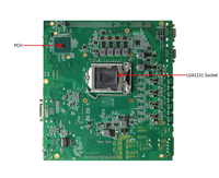 Motherboard Kelas Industri Baru K-Q37MV Antarmuka IDE Kanal Ganda Mendukung 4K Ultra-HD