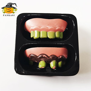 Pankasi - Dentaduras Postizas de Resina para Disfraz de Halloween, Accesorios de Disfraces Unisex para Fiestas - Product Image 5