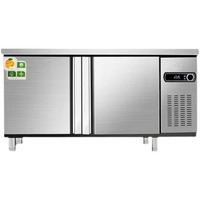 Congélateur commercial d'établi de réfrigérateur frais d'acier inoxydable avec la table d'opération de barre d'eau 220V