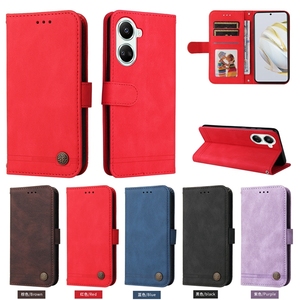 Custodia in pelle a portafoglio opaca retrò per <span class=keywords><strong>Huawei</strong></span> <span class=keywords><strong>Mate</strong></span> 60 <span class=keywords><strong>Pro</strong></span> Nova <span class=keywords><strong>10</strong></span> SE <span class=keywords><strong>10</strong></span> <span class=keywords><strong>Pro</strong></span> Honor X6A <span class=keywords><strong>Cover</strong></span> card Slot custodie per cornici per foto - Product Image 1