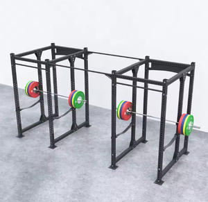 Jaula de potencia multifuncional de acero para sentadillas y entrenamiento de espalda y brazos, compatible con máquina Smith, <span class=keywords><strong>Crossmax</strong></span> CF191F, tubo de 3.0mm, envío inmediato. - Product Image 1