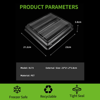 Boîte de rangement en plastique PET antistatique personnalisée avec couvercle pour ordinateur de bureau, plateau de mémoire RAM DDR4, emballage