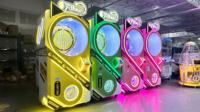 Máquina Comercial de Perlas Mágicas Giratoria para Canjear Regalos en Parques de Atracciones, Operada con Monedas, Juego Personalizable con Premios