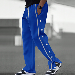 Nouveau <span class=keywords><strong>Pantalon</strong></span> de Sport <span class=keywords><strong>Homme</strong></span> Printemps 2025 – Décontracté, Polyvalent, Respirant, Coupe Droite, Élastique, Mi-lourd, Grande Taille - Product Image 3