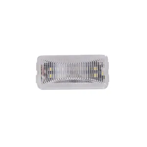 Lkw kopf Lampen teil 2,25 inch 12V Bernstein dioden weiß objektiv LED seite marker licht