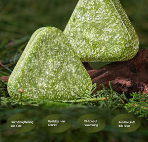 <span class=keywords><strong>Savon</strong></span> Shampooing aux 12 Plantes Médicinales avec Feuille de Platycladus et Acides Aminés, <span class=keywords><strong>Savon</strong></span> Fortifiant pour Cheveux à l'Herbe d'Usman - Product Image 3