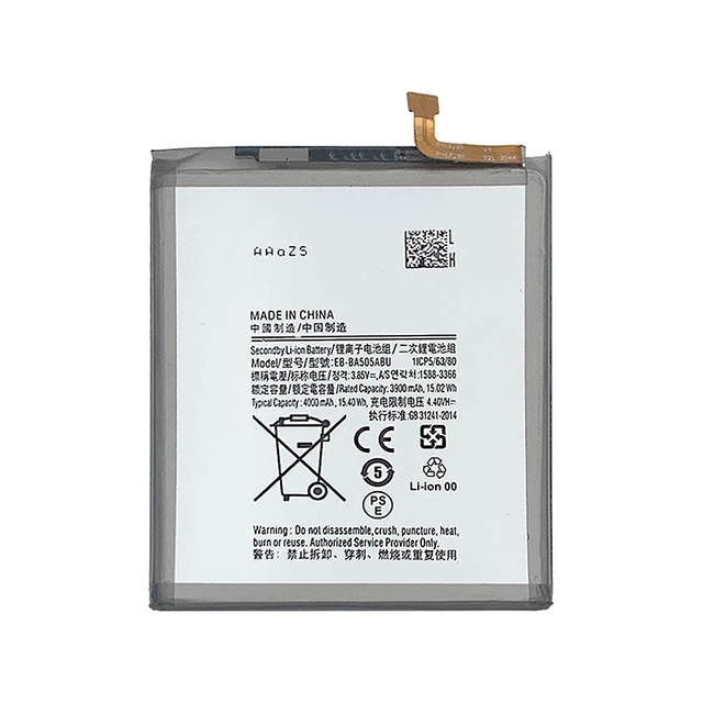 For Samsung A50 A30 A20 M10S M107 Mobile Phone Battery EB-BA505ABU Built-in Battery Wholesale