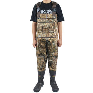 Waders en <span class=keywords><strong>caoutchouc</strong></span> jaune PVC néoprène personnalisés pour <span class=keywords><strong>femmes</strong></span> et enfants Respirable Respirable Imperméable Poitrine Chasse Pêche à la mouche Waders - Product Image 4