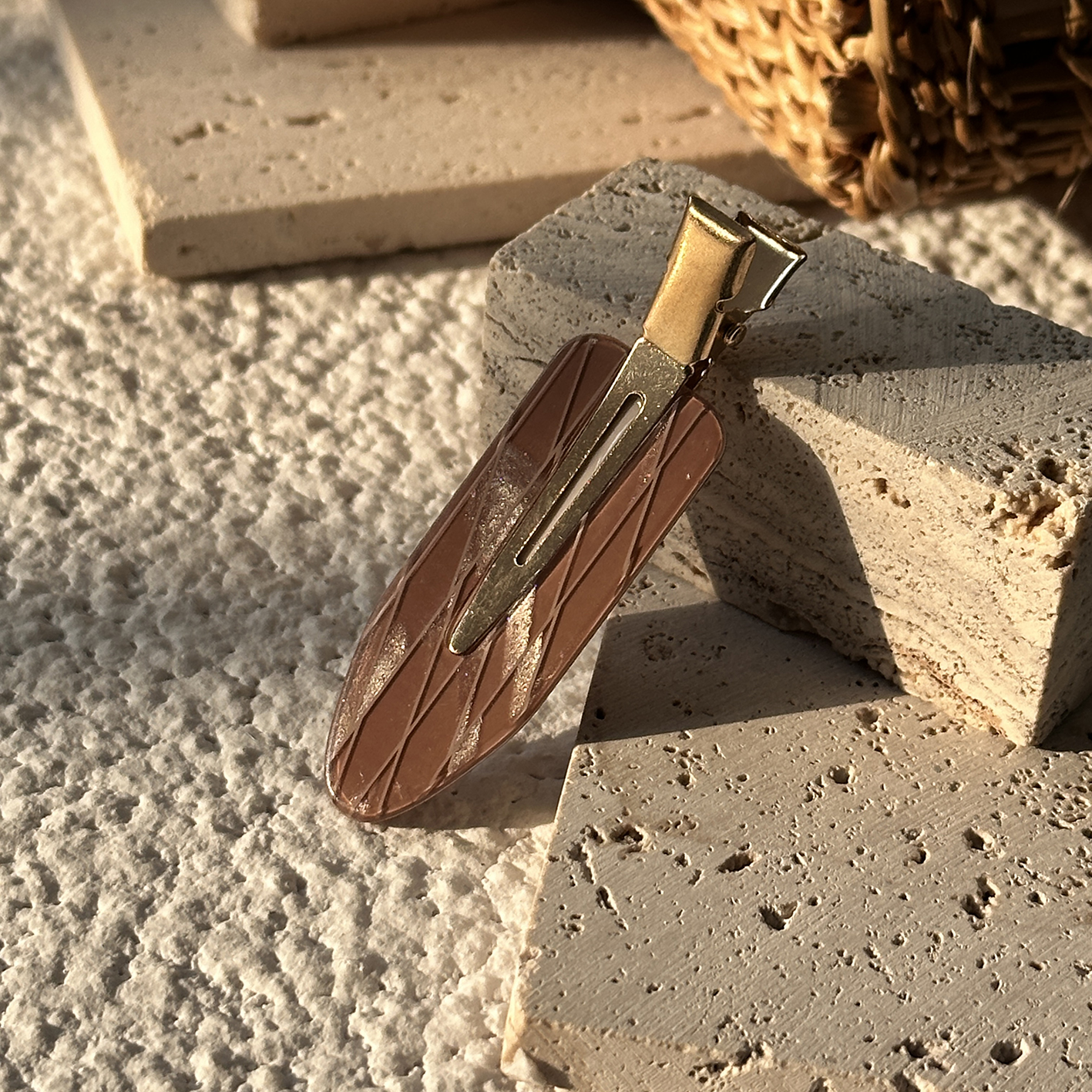 03 Brown + gold foil