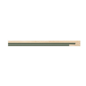 Moldurarte 44mm Deep <b>Canvas</b> <b>Frame</b> Stock Structural Plaster Finish Trim Wood Moulding <b>for</b> Contemporary <b>Canvas</b> Support - Product Image 4