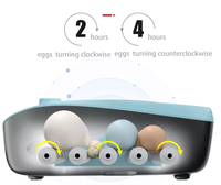 Machine d'incubation automatique d'œufs de haute qualité 9 œufs Poulet Canard Pigeon Caille