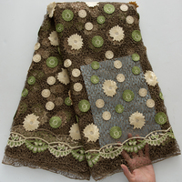 5010 Kalume Nouvelle Mode Prix Usine Tissu Brodé Unique en Dentelle Guipure Cordonnée pour Robe de Mariée Française et Vêtements Féminins