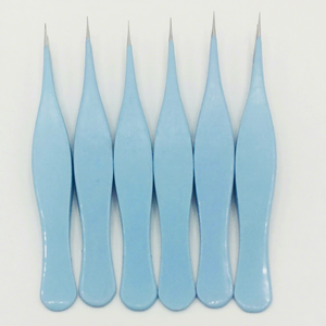 Pince à épiler en acier inoxydable de haute qualité, super produit, couleur personnalisée, pointe inclinée, pour la mise en forme et l'épilation des sourcils, usage beauté - Product Image 2