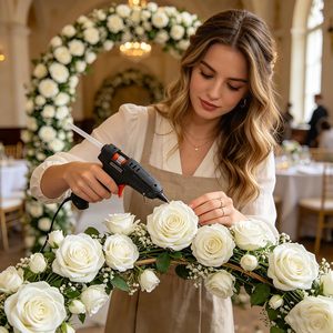 Têtes de roses fraîches OEM Real Touch Grade B, roses éternelles préservées avec boîte, matériau décoratif - Product Image 4