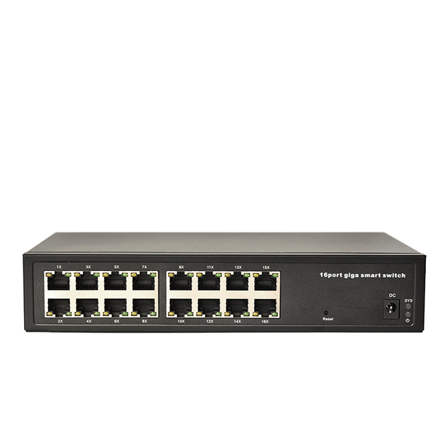 Gigabit L2 Manageable 8 16 24 Port Fiber Sfp Smart Vlan Managed Switch